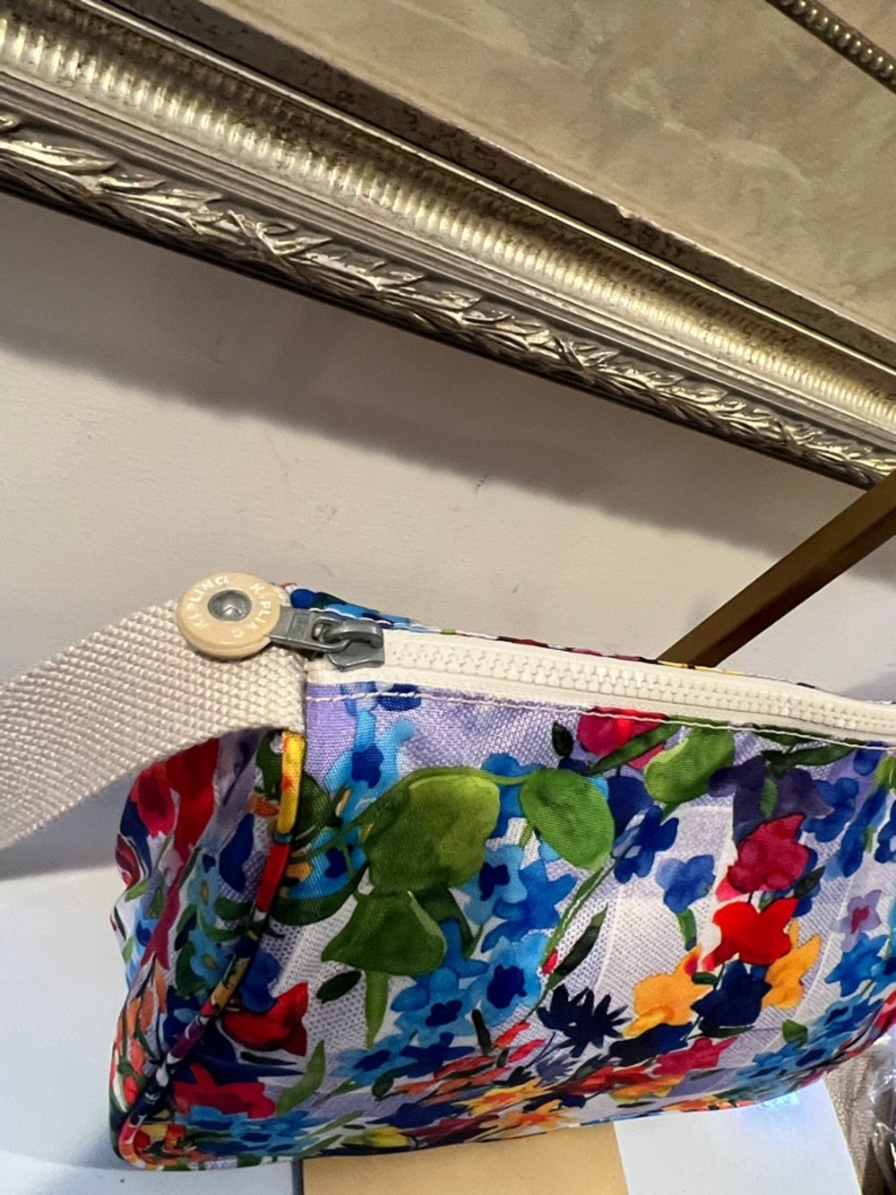 Kipling Multicolor Floral Crossbody Shoulder Bag - Like New - Picture 7 of 14